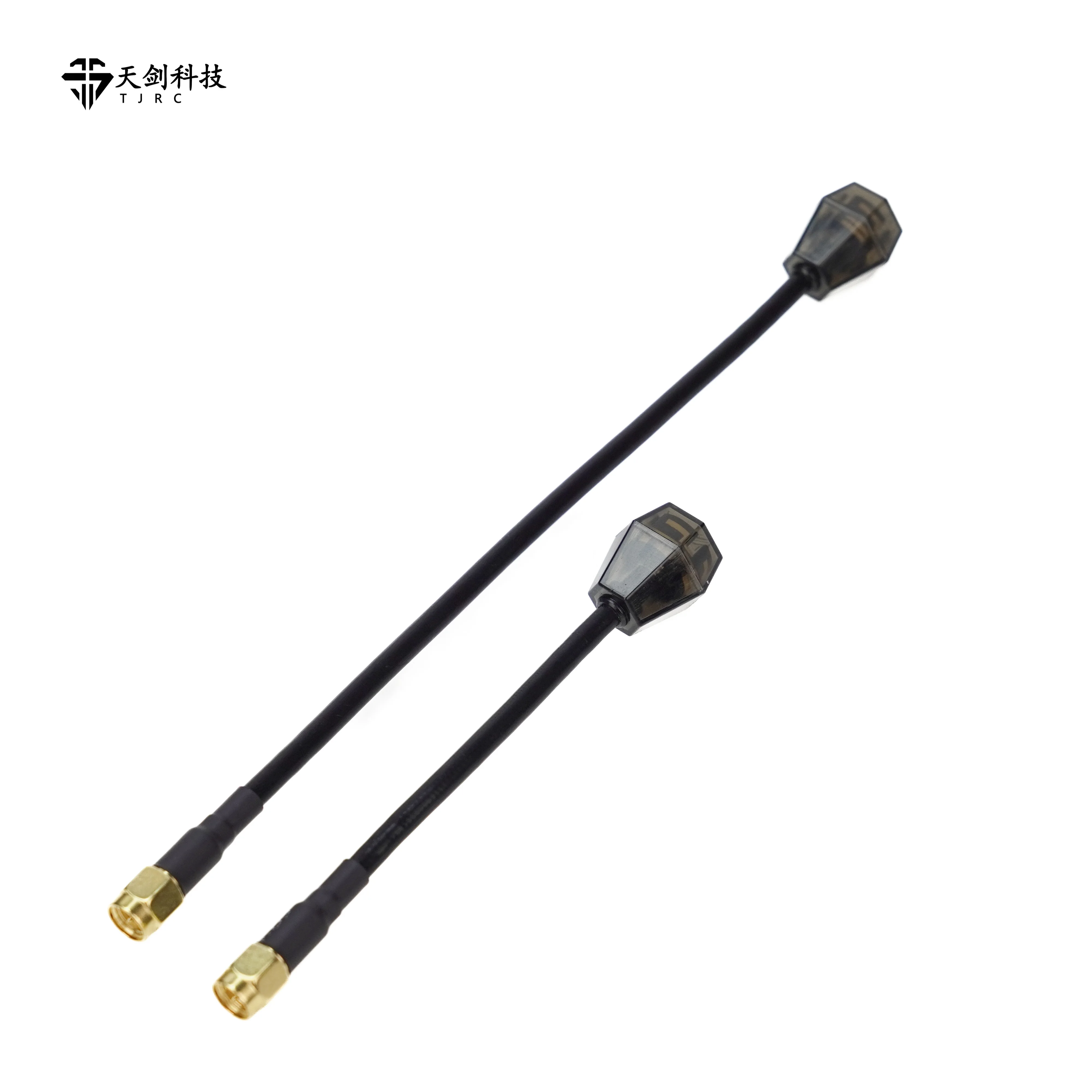 TJRC 5.8GHz LHCP FPV Antenna, 100mm or 180mm SMA Connector with UFL Adapter, Sup
