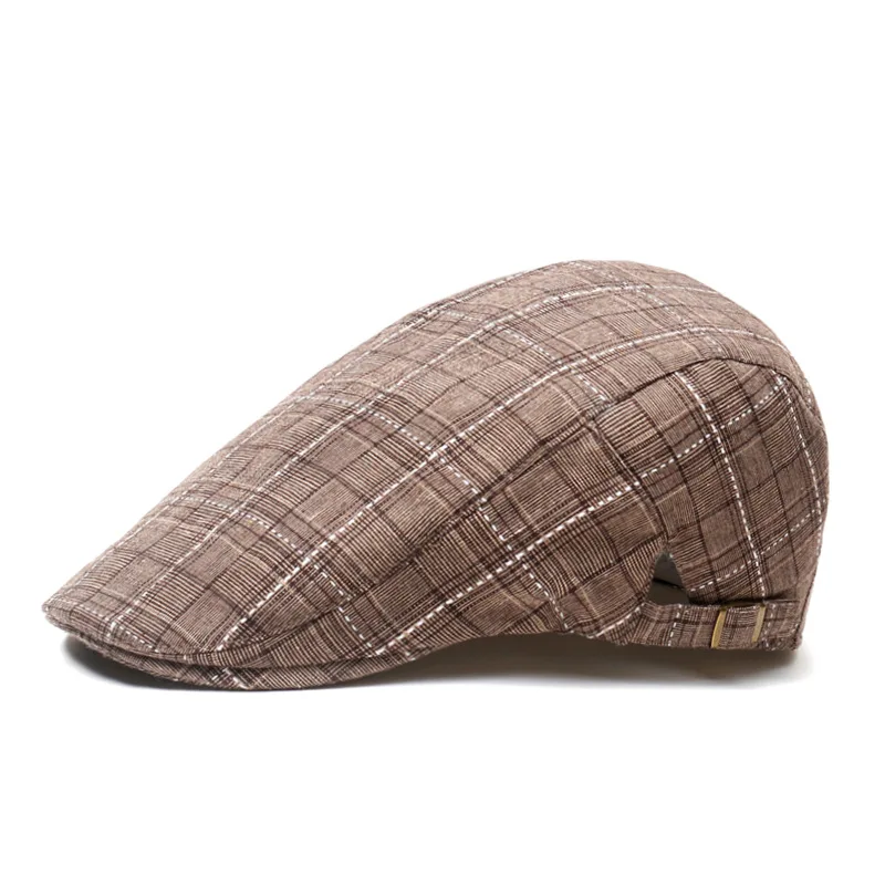 Béret épais et pour hommes, casquette octogonale d... - Grandado