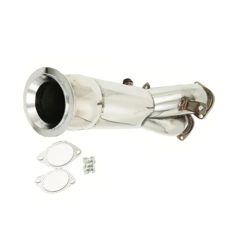 Stainless steel auto parts front pipe high performance downpipe for BMW N55 B30 E82 E88 135i E92 E90 335i 2011-2013