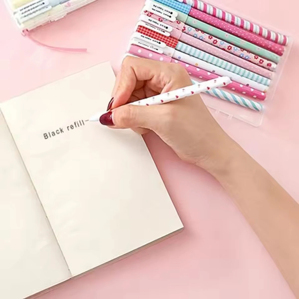 10 Pcs Color Gel Pens for School Stationary