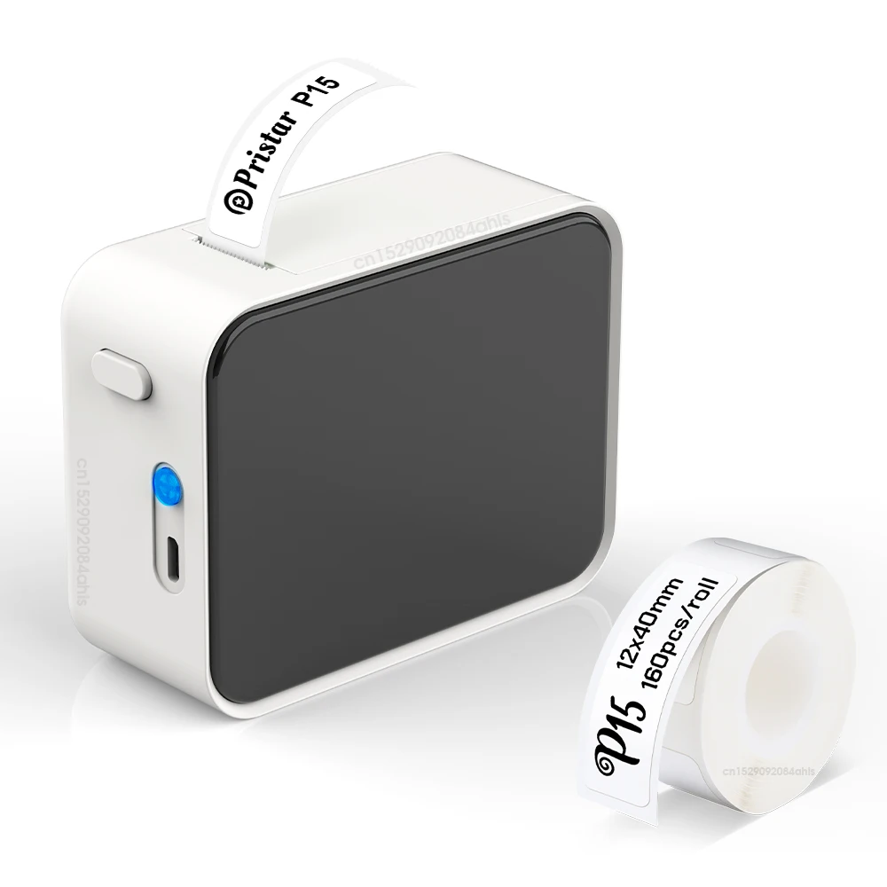 Portátil Mini Etiqueta Térmica Maker P15 sem Fio Bluetooth Etiqueta Máquina de Rotulagem Imprimir Nome Preço Tag