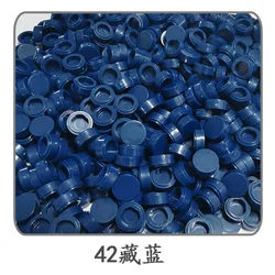 500 - Piece Round Tile Set for Mosaic Art and Creative Building (42 Tibetan blue)