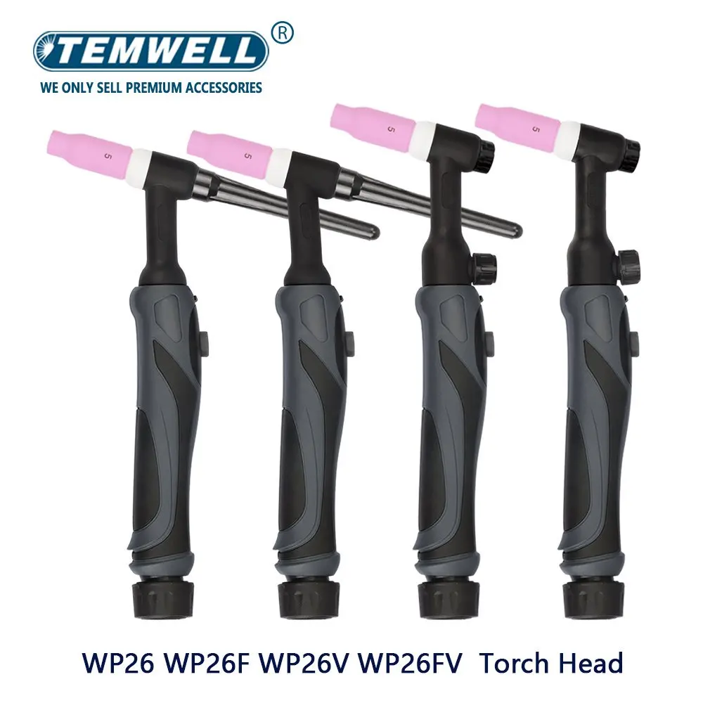 WP26F WP26V WP26FV Antorcha TIG Cuerpo Antorcha de soldadura de argón ...