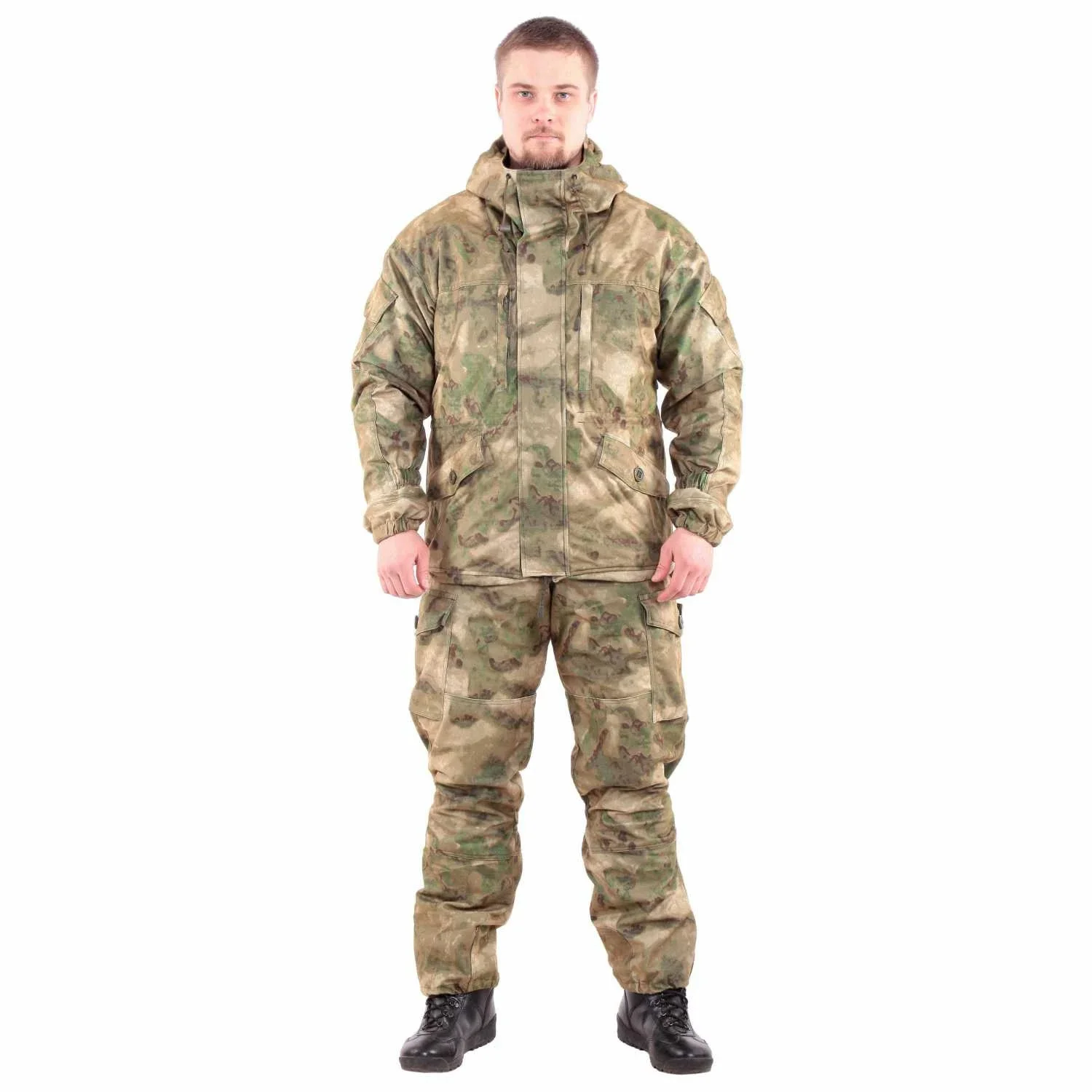 

Fleece Gorka Suit 5 Multicam Winter Wind Waterproof Ski Rip Stop Military Combat Uniforms Working Hunting Clothes Army Training