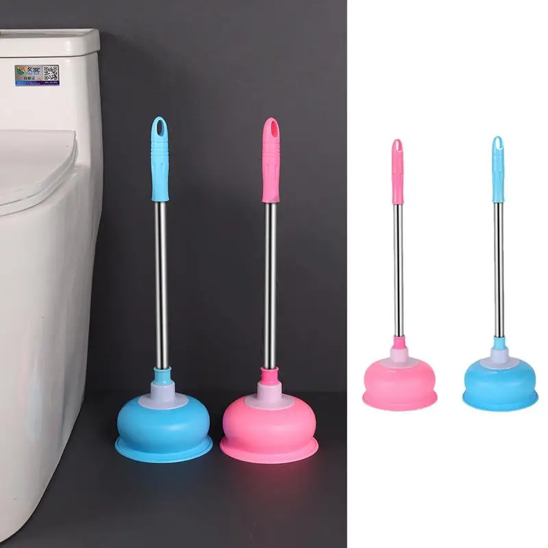 

Plungers for Bathroom High Pressure Suction cups Anti Clogging Drain Cleaner Bathroom Plunger with Strong Suction for Kitchen