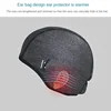 Winter Cycling Caps Windproof Thermal Skull Cap Helmet Liner Running Skiing Motocycle Riding Men MTB Bike Hat With Glasses Hole 2