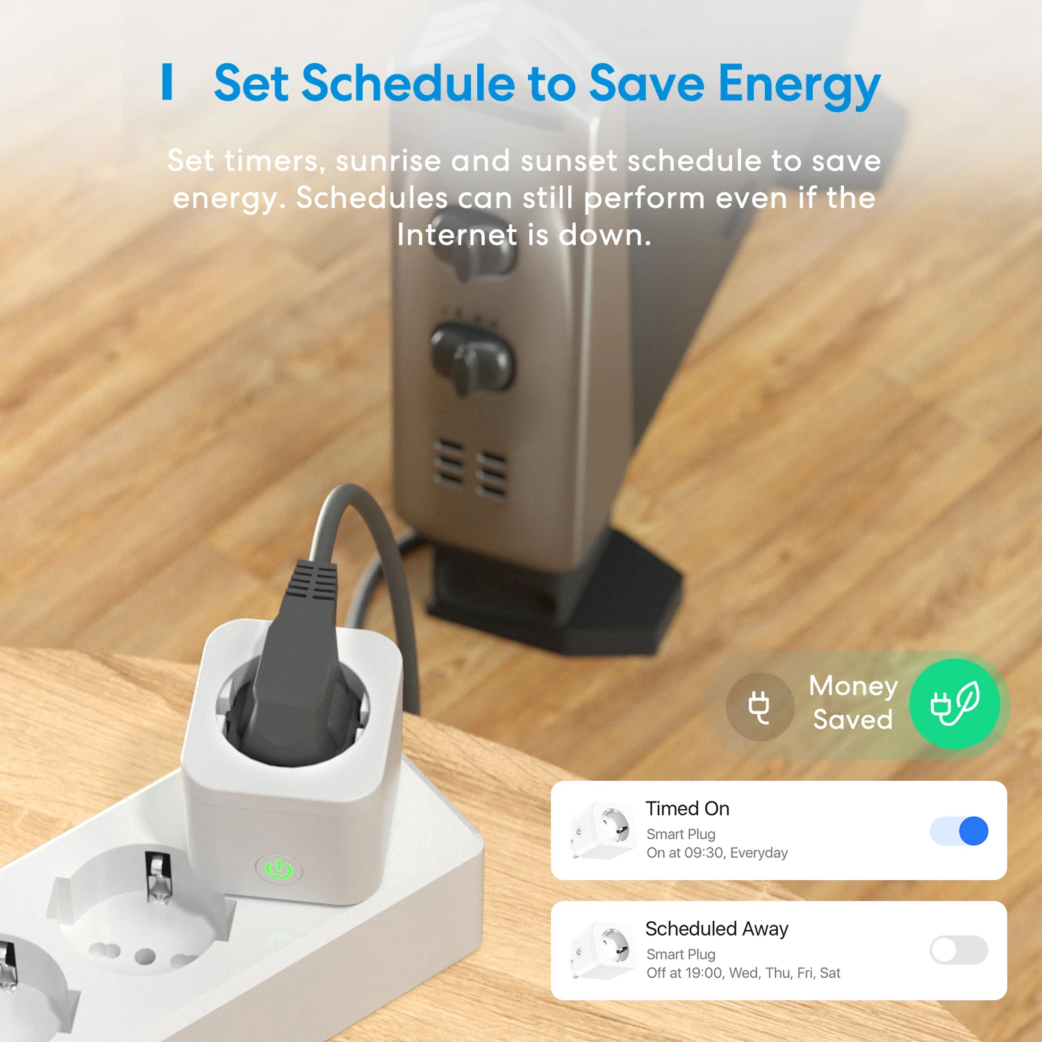 Meross 16A EU WiFi Ʈ ÷  Ʈ ,   Ÿ̸   Alexa Google Home SmartThings