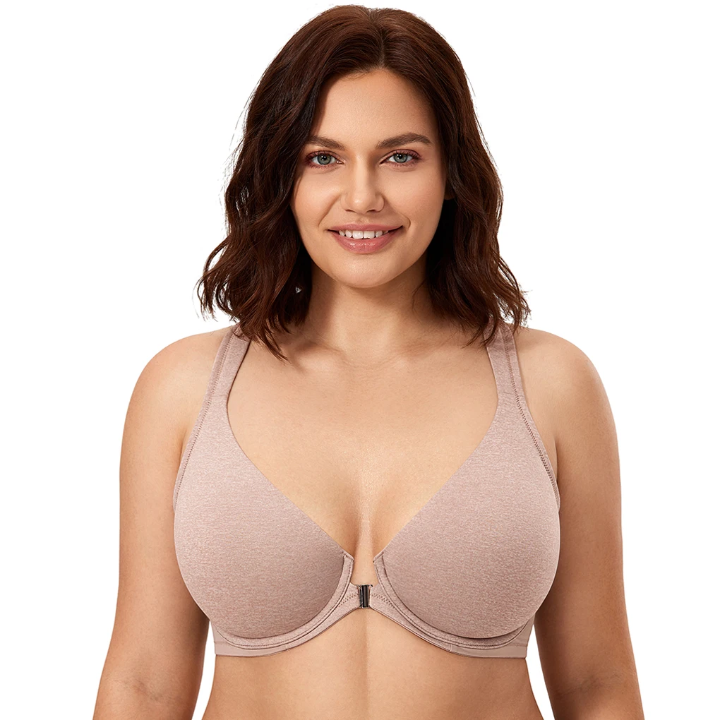 Front Closure Cotton Comfort Bra - White | Angel | Adaptive Clothing by  Ovidis