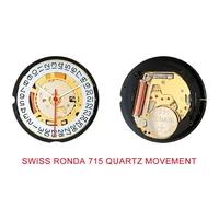 CADISEN suisse Ronda 715 montre à Quartz homme 7MM cadran Ultra-mince saphir lumineux acier inoxydable Milano maille bracelet montres hommes 5