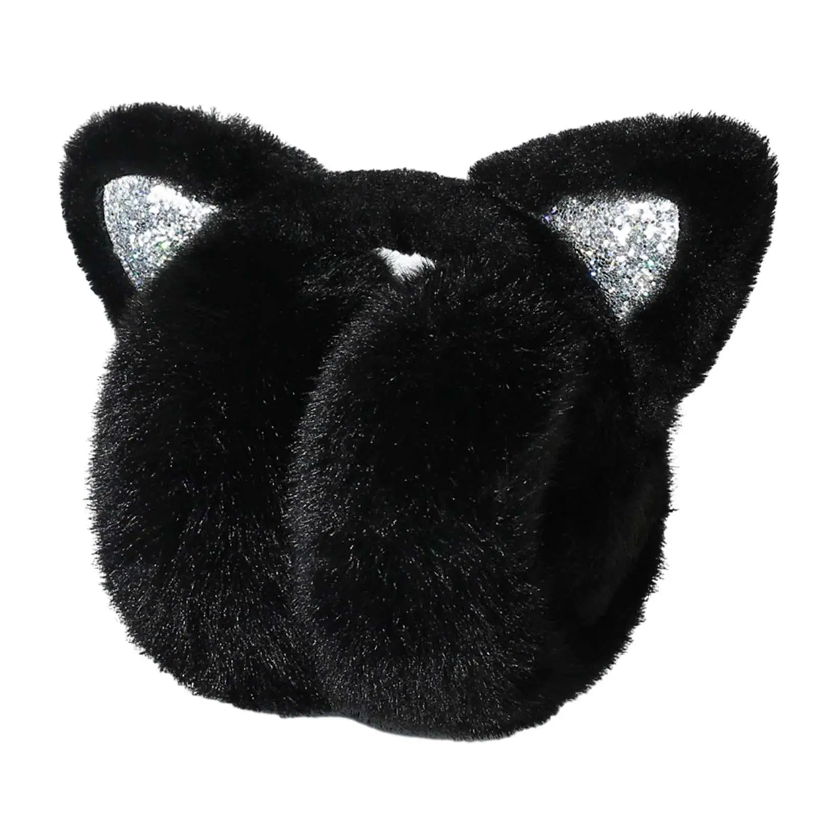 Winter Ear Muffs Women Polyester Foldable Comfortable Premium Earmuffs Ear Warmers for Outdoor Cycling Traveling Skiing Skating