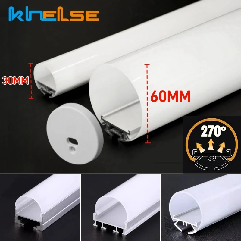 Efishine Set van 6 aluminium ledprofielen voor ledstrips, droogbouwprofiel voor muren en plafonds, incl. clip-diffuser, compatibel met Philips Hue en bredere strips, 6 stuks Efishine Set van 6 aluminium ledprofielen voor ledstrips, droogbouwprofiel voor muren en plafonds, incl. clip-diffuser, compatibel met Philips Hue en bredere strips, 6 stuks