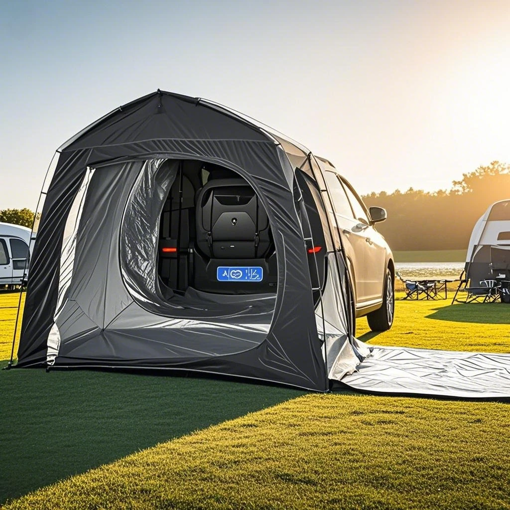 Easy Setup SUV Car Camping Tent - 4-Season Waterproof