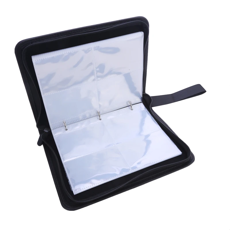 Baseball Card Sleeves 4 Pocket 50 Pages 400 Card Slots Card Binder for MTG TCG Sports Cards