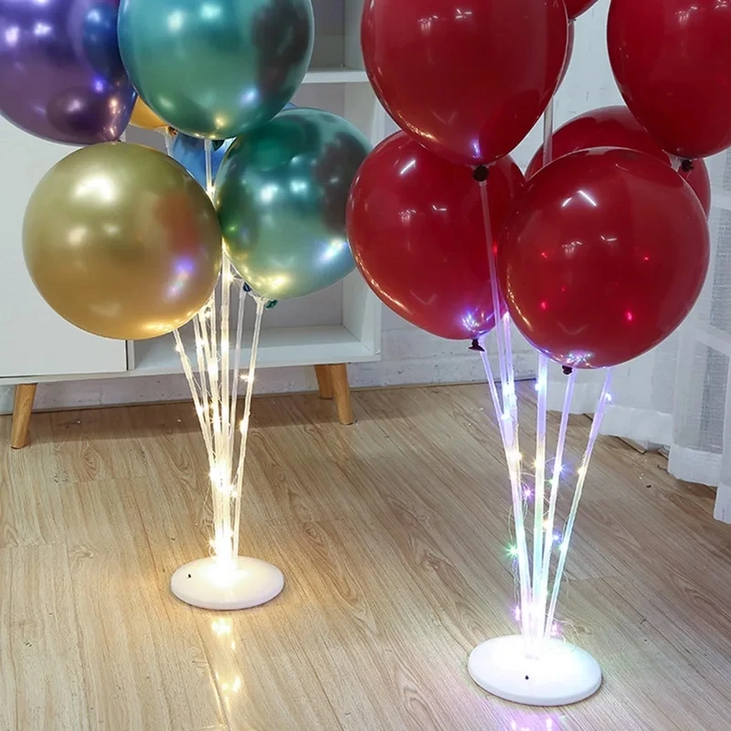 Balloon Stand Holder Birthday Party Decoration Set Party Balloon Set Birthday Balloon Set Balloon Stand Balloon Holder Column Support Accessories for Birthday Party Decor Baby Shower Wedding Party Decor