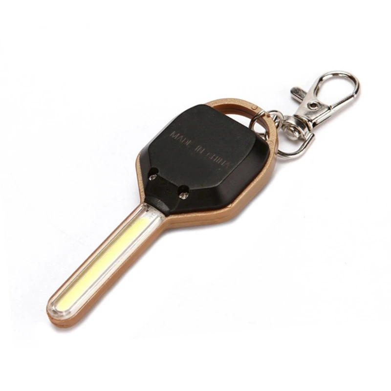 Mini Torcia LED Portachiavi Ricaricabile USB – Compatta 2,2x5,3 Cm, Plastica ABS