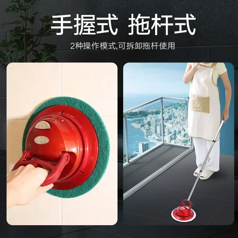 QER Auto Cleaner - Household cordless mop and electric cleaner. Wipes floor tiles, glass, and roof паровая швабра 4