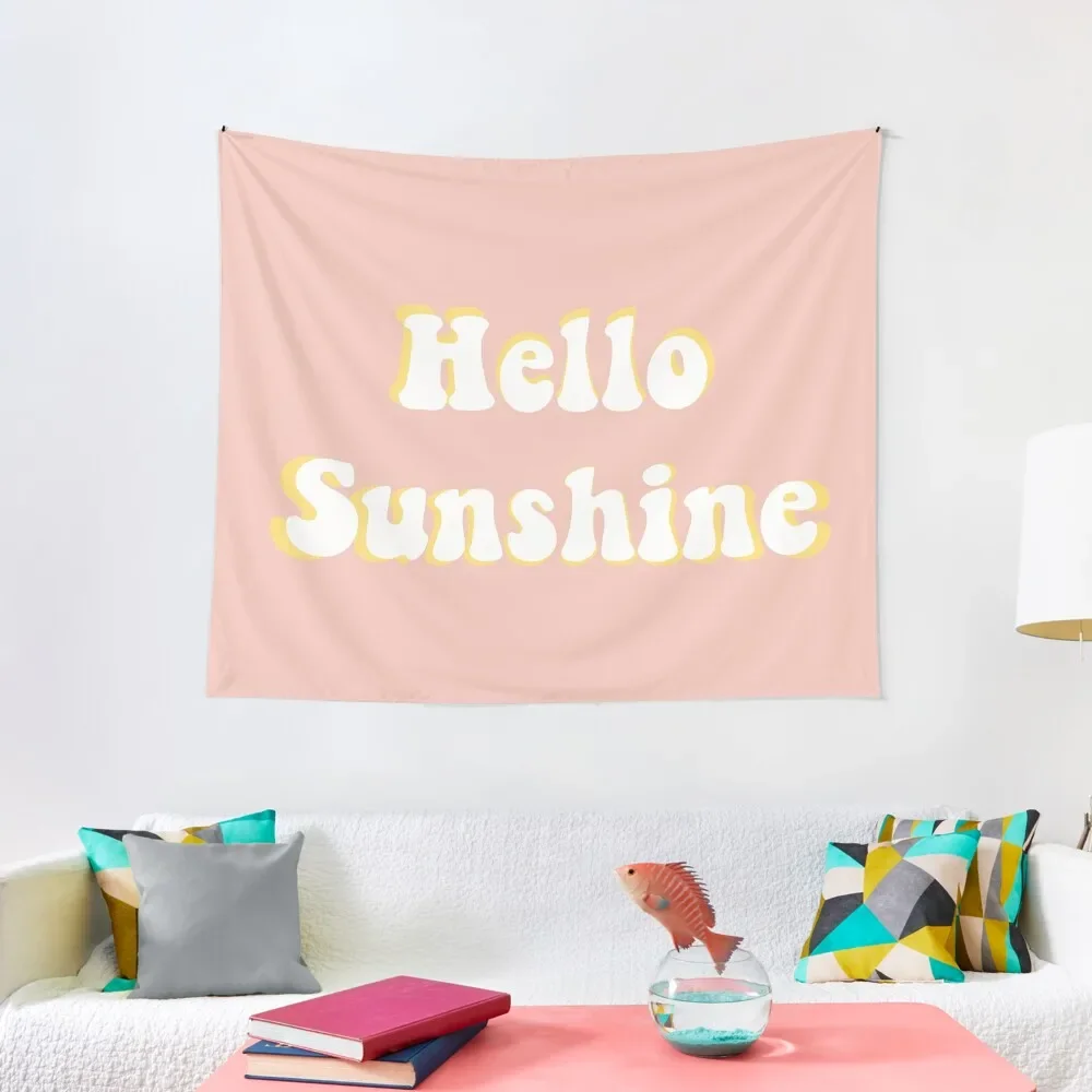 

Hello Sunshine Tapestry Wallpapers Home Decor Room Aesthetic Decor Home Decor Accessories Aesthetic Home Tapestry