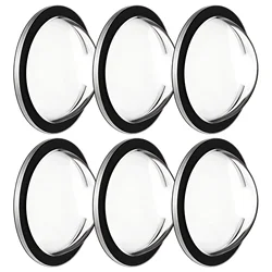 High - Transparency Car Camera Lens Protector with Easy Installation (6Pcs)
