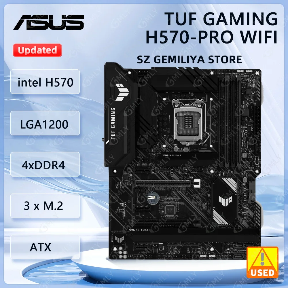 Asus TUF GAMING H570-PRO WIFI Motherboard intel H570 LGA1200 DDR4