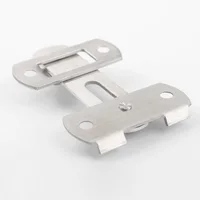 Sliding Barn Door Latch for Locking Sliding 90 Degree Right Angle Door Lock Gate Bolt Wine Cabinet Closet Window Door Lock Plug 5
