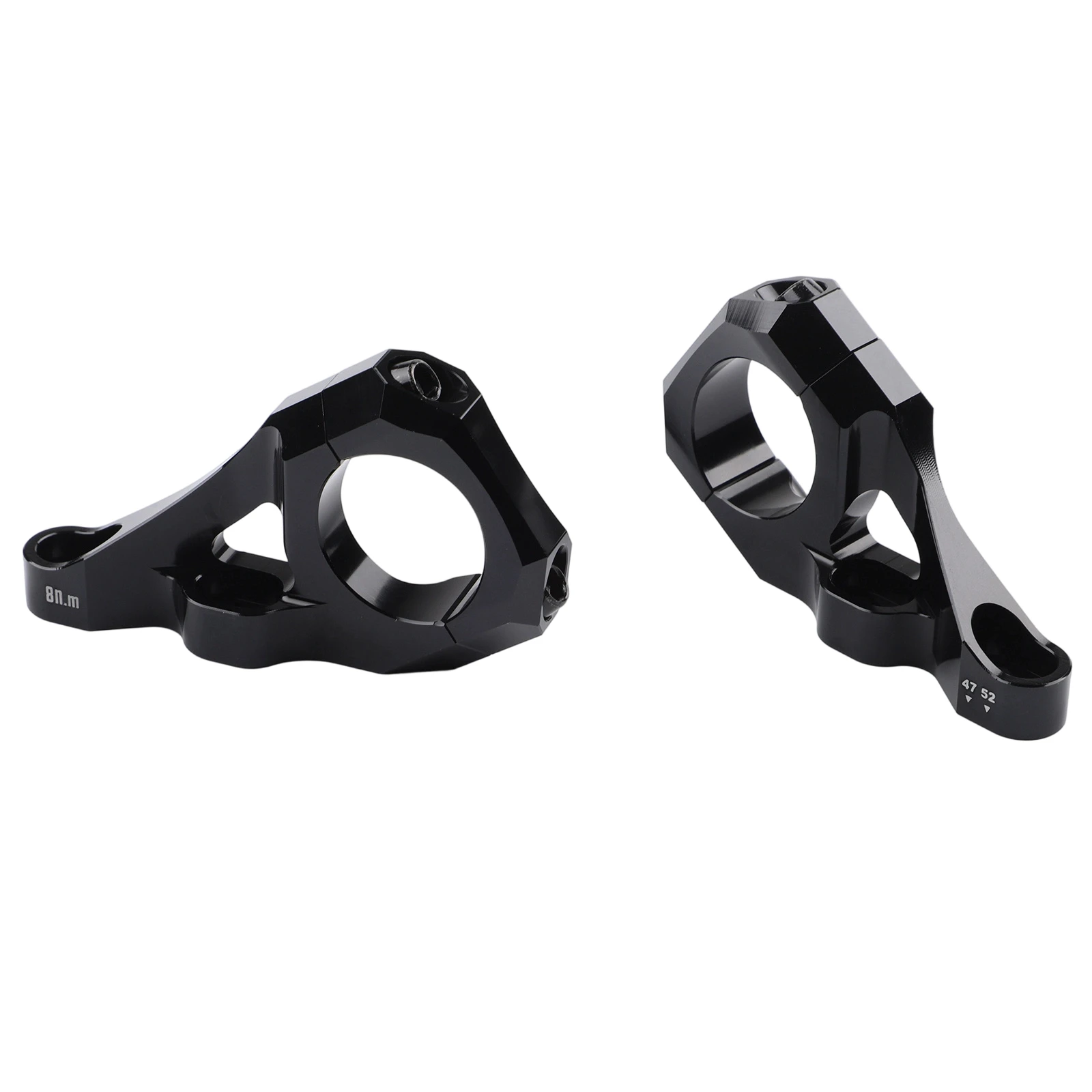 Fahrrad-Direktmontage-Vorbau für Doppelkronen-Gabeln für DH-Mountainbikes 31,8mm Lenker-Vorbau Ersatz Fahrradzubehör – Detail 11