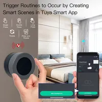 MOES Tuya ZigBee Smart Knob Switch Wireless Scene Switch Button Controller Battery Powered Automation Scenario Smart Life App - Image 3