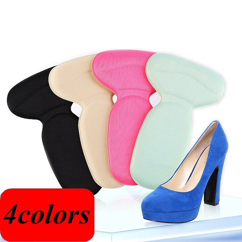 1Pair T-Shape High Heel Grips Liner Arch Support Insoles for Women