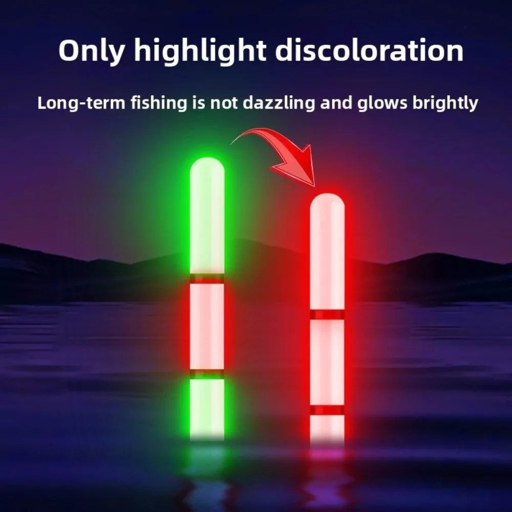 New Indicator Electronic Fishing Float Slip Drift Tube Light Float Buoy Strike Gravity Sensor Rock Fishing Floats Bobbers