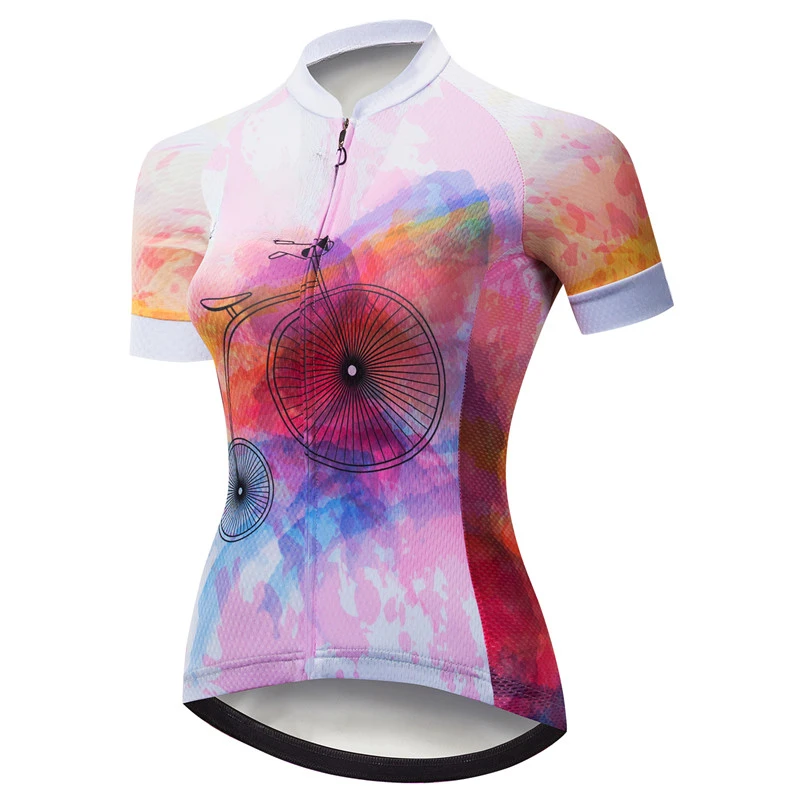 Cycling Jersey 2023 Short Sleeve Women Cycling Shirt Breathable mtb Bike Jersey Bicycle Clothing Ropa Maillot Ciclismo 3