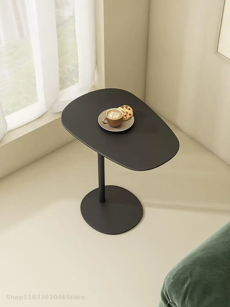 Modern Simple Sofa Side Table Small Apartment Household Side Table Simple Coffee Living Room Iron Minimalist