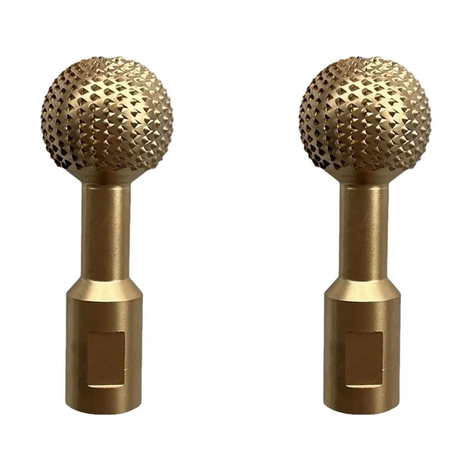 Sphere Rotary Burr Drilling Bit Ball Grinding Head Accessories Carbon Steel for Angle Grinder Grinding Wood Carving Engraving