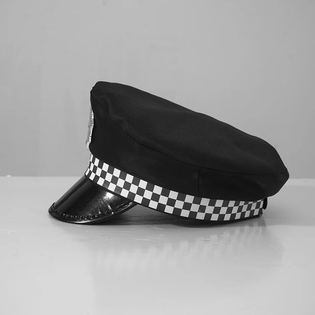 Cosplay Military Police Hat cap Sailor Navy Captain Hat Carnival Party Hat Performance for Adult Children Kids 5