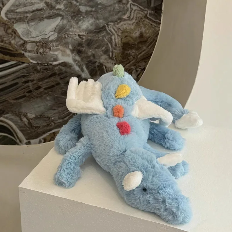 Jelly Cat 50/88cm Sky Dragon Persimmon Dragon Plush Doll Lovely Soothing Cat And Dog Interactive Toy Pet Birthday Gift 4