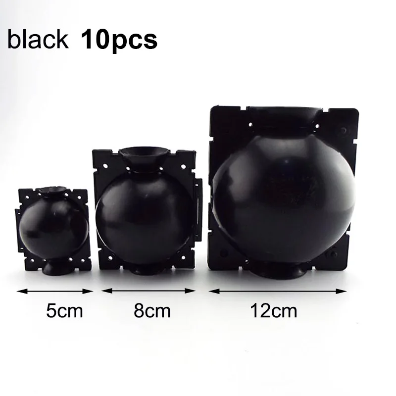 5cm 8cm mix Plant Rooting Ball fruit tree Root grow box plastic case propagation Box Grafting Rooter Growing High-pressure ball plant rooting box,plant rooting pot