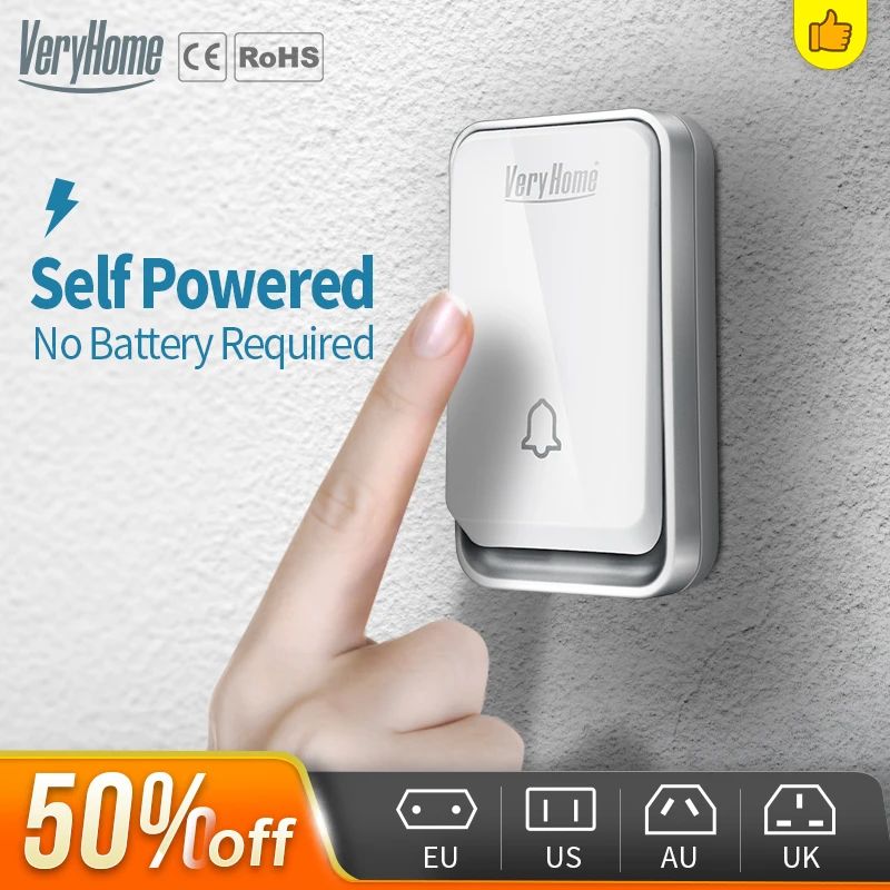Wireless Doorbell 150m remote