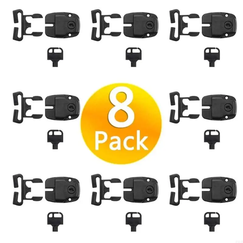 68UE Durable Hot Tub Cover Locks Plastic Locks Maintain the Integrity of Spas Cover