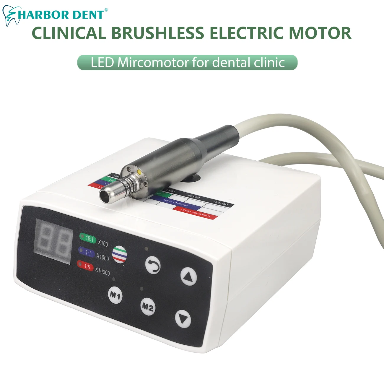 

Dental Motor Electric Micromotor LED Fiber Optical Clinical Dentist Laboratory For High Rotaion Pen 16:1/1:1/1:5