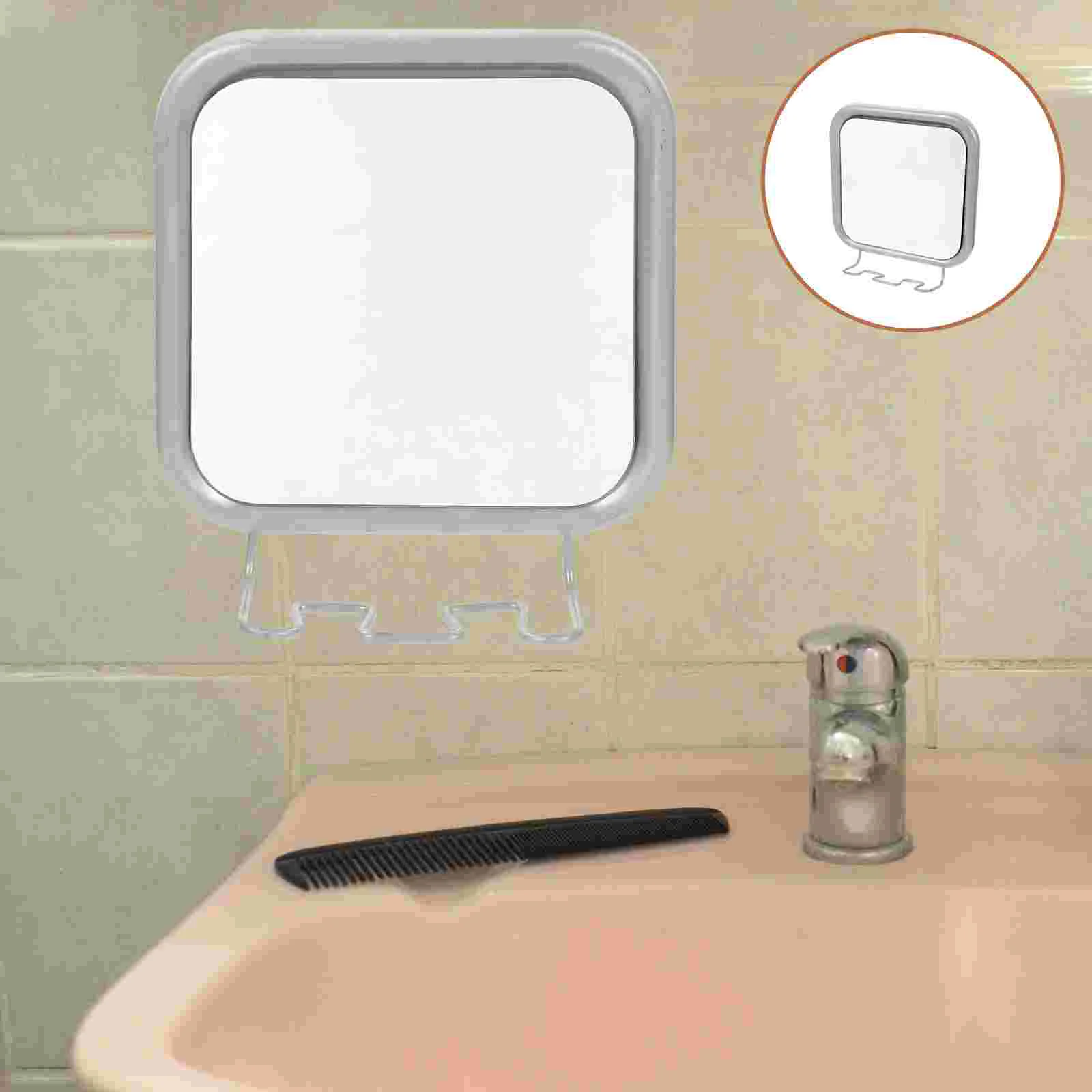 

Wall-mounted Makeup Mirror Shaving Vanity Mirror Wall Hanging Mirror Anti-fog Mirror with Hook