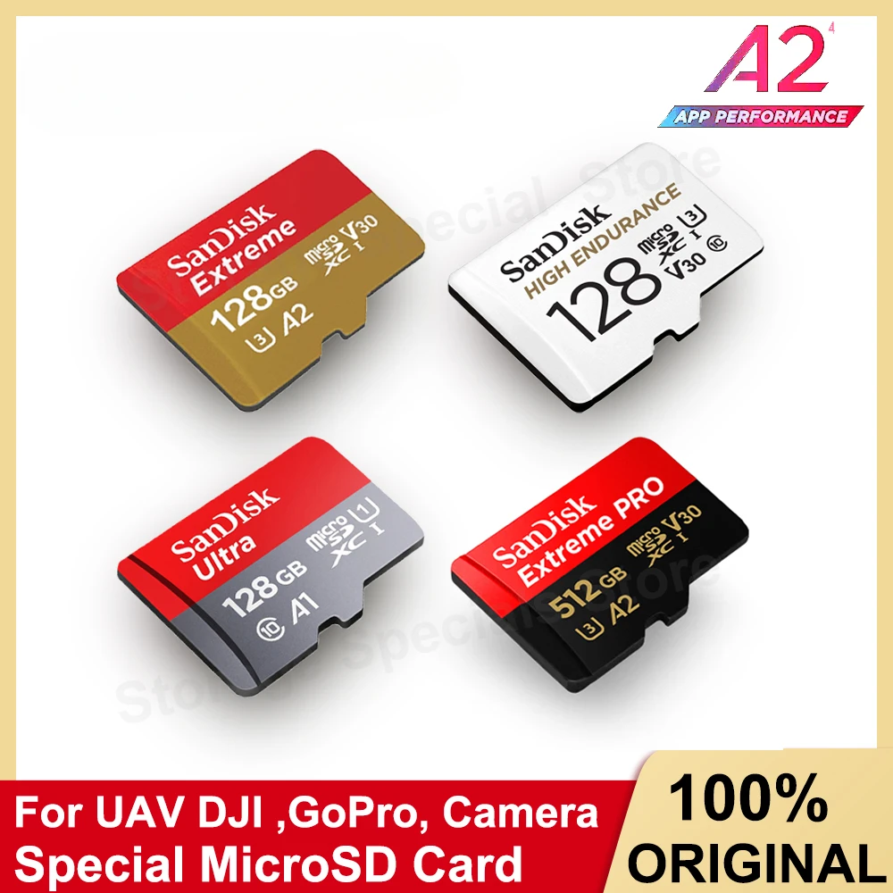 SandiskmicroSDCardOriginalSDXCSDHCMemorycardA1A2V30C10Full