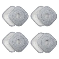 8Pcs Mop Cloth for Mop Squeeze Mop Automatic Separation Rotating Cleaning Floors Mop Pads Cloth 2