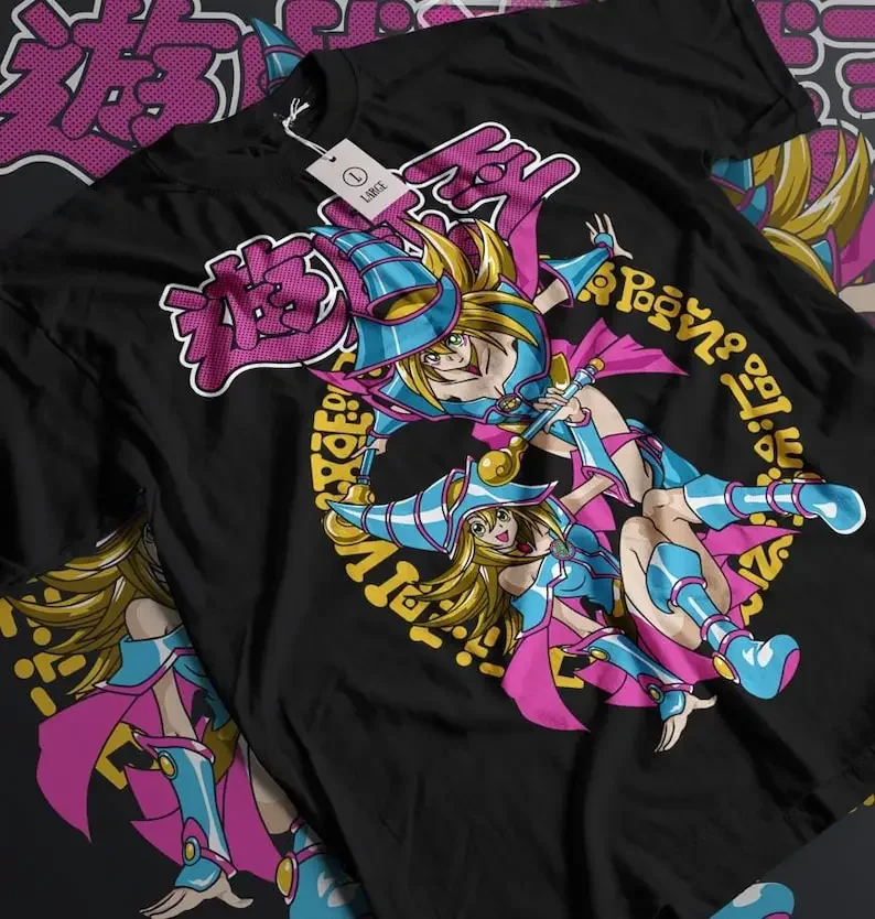 

Anime Duel King T Shirt Black Unisex