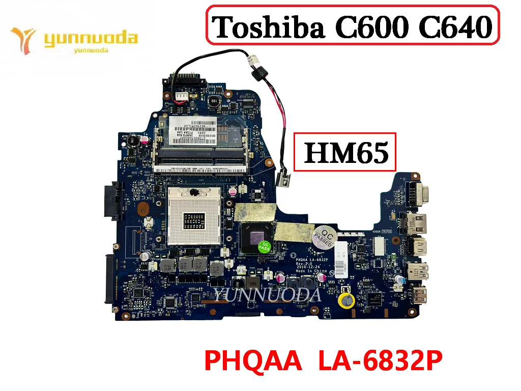 Original para Toshiba Satélite P755 P755-s5320 Portátil Placa-mãe Hm65 Phqaa La6832p Ddr3 100 Testado