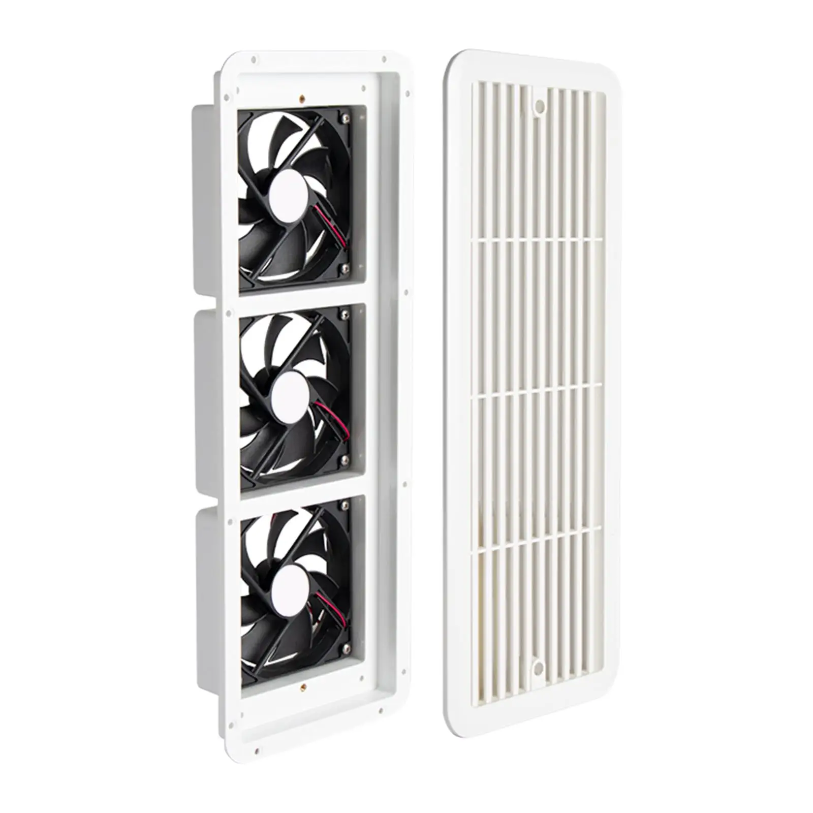 Ventilateur de Refroidissement Monté T1 avec Contrôleur de Vitesse  Multifonction, pour Grille de Ventilation de Réfrigérateur, Caravane,  Hurhome, Armoires - AliExpress