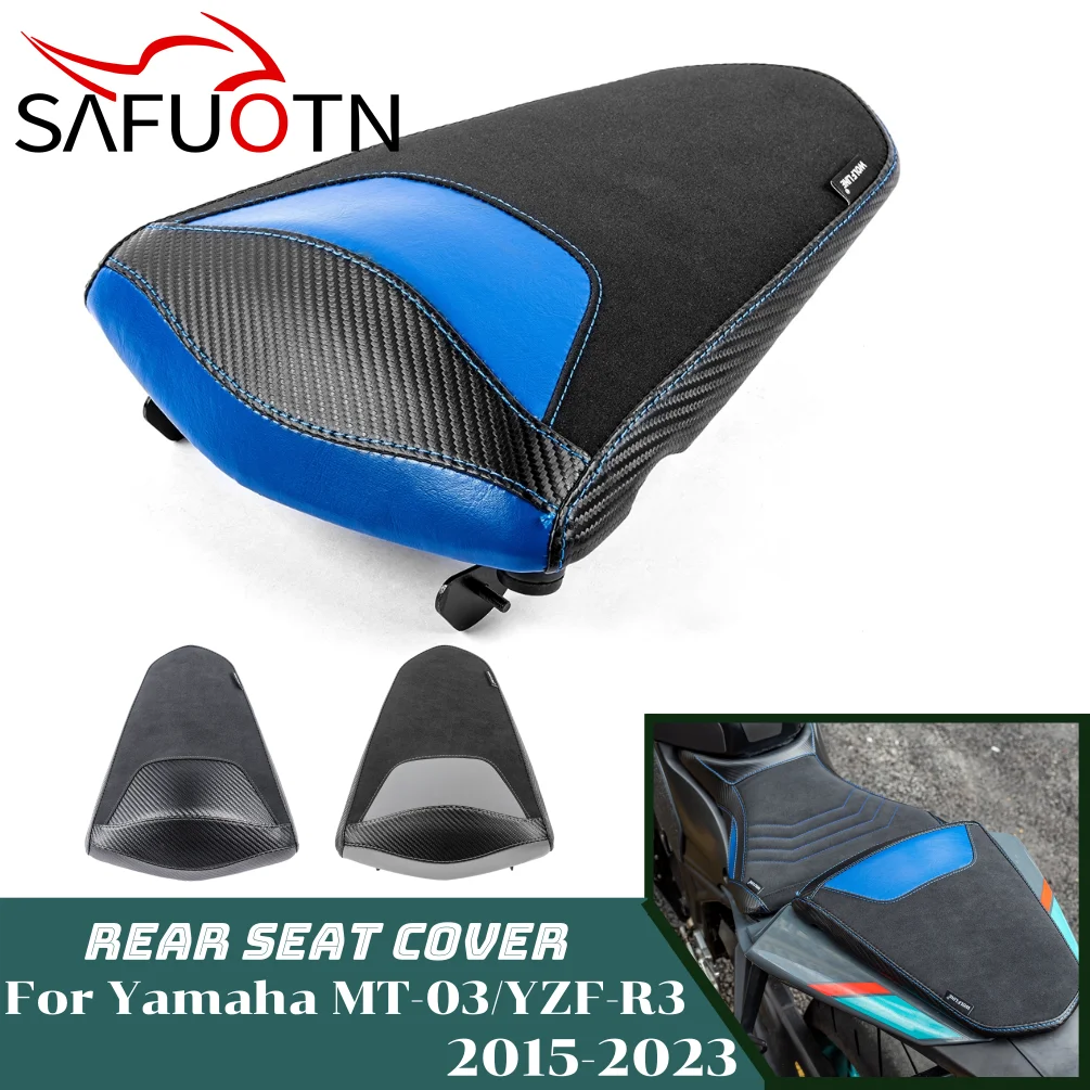 2018 R3 Pillion For MT 03 R 3 Rear Seat Cover For Yamaha MT-03 YZF-R3 2015-2023 MT03 ...
