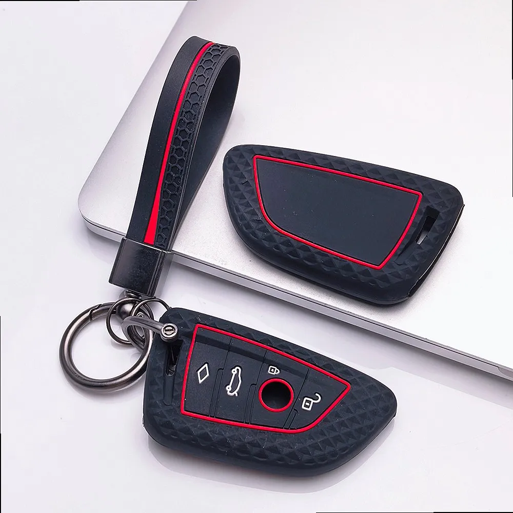 Premium Leather Key Case Cover - Sleek Protection