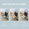 Kitchen Appliances multi-function Portable 2-slice Stainless Steel plate sandwich maker waffle maker 5