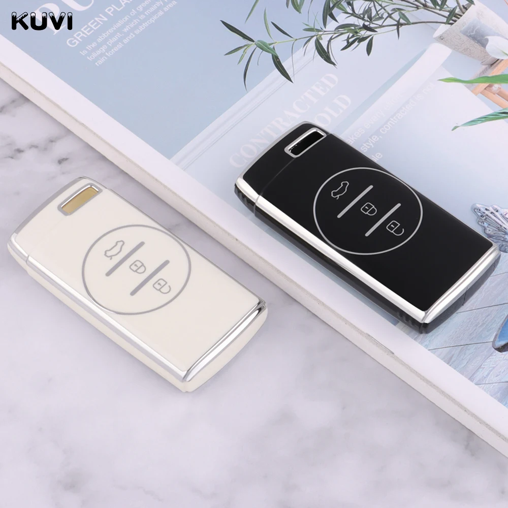 Elegant TPU Car Key Remote Case Cover - Premium Car Accessory