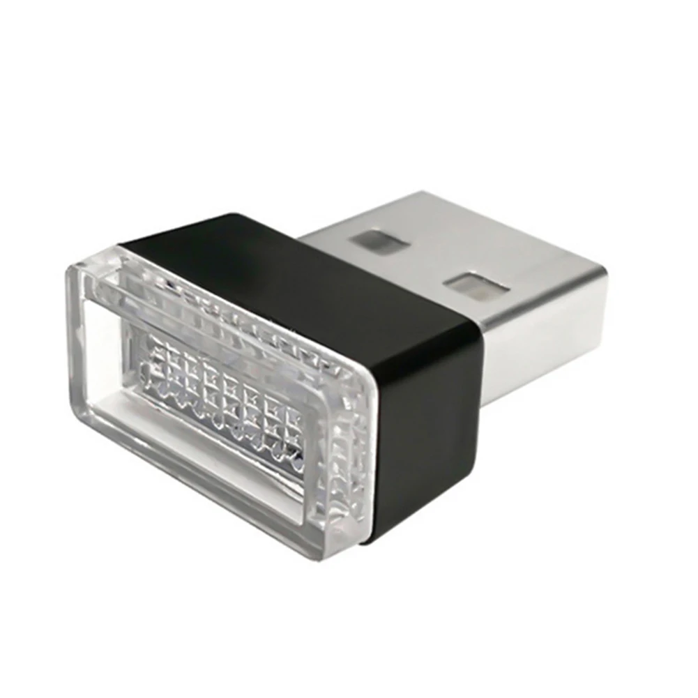 

Functional Driving USB Light Lamp Auxiliary Car Appliances Atmosphere Decor Display Electrical Illumination LED