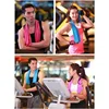Cooling Fitness Towel Absorbent Instant Dry Cold Towel Face Towel Sports Towel Cold Towel Wash Cloths for Sports Outdoor Gym 5