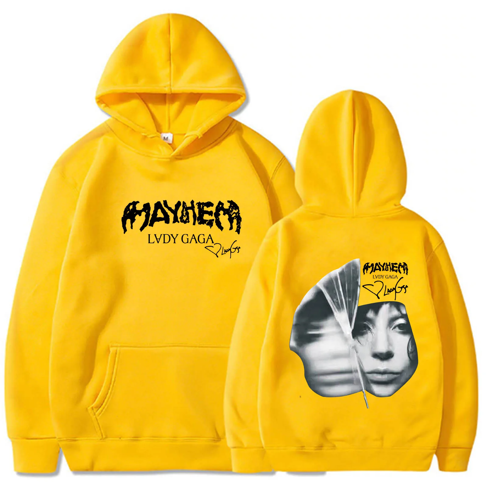 Lady GAGA The Mayhem Ball Tour 2025 Hoodie Harajuku Pullover Tops